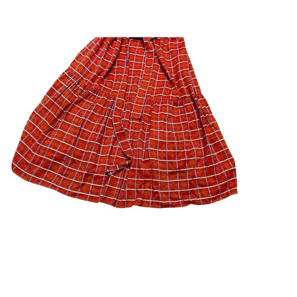 Ace & Jig Plaid Print Long Dress Size: 3xl - Picture 4 of 6